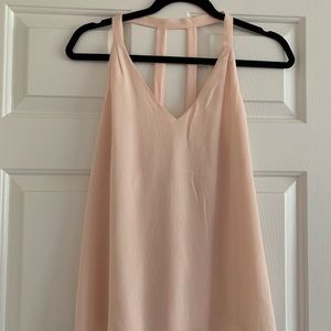 Baby pink tank top